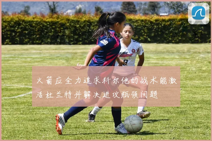 火箭应全力追求科尔他的战术能激活杜兰特并解决进攻瓶颈问题
